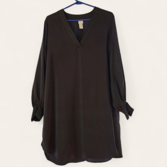 H&M Black Long Sleeve Dress - Picture 5 of 5